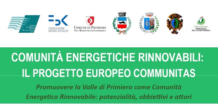 Workshop progetto europeo communitas per la comunità energetica di Primiero